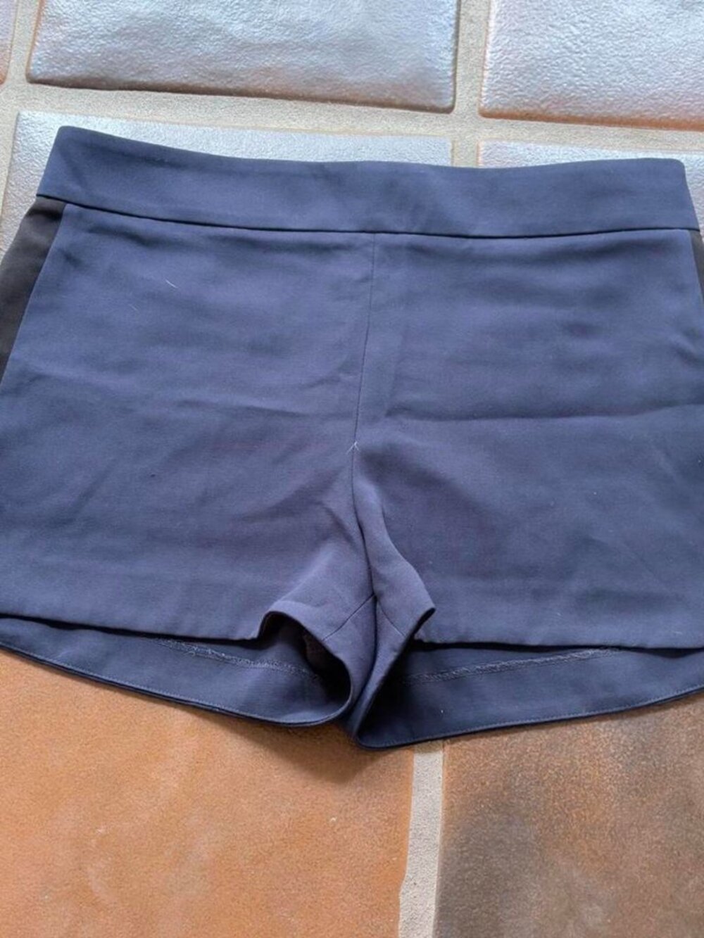 J.Crew Women's Navy and Black Shorts